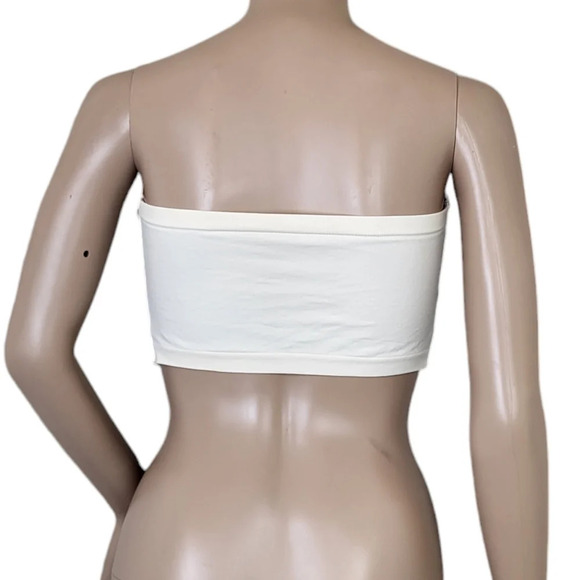 Intimately People Womens Ivory Lace Seamless Bandeau - Picture 2 of 2
